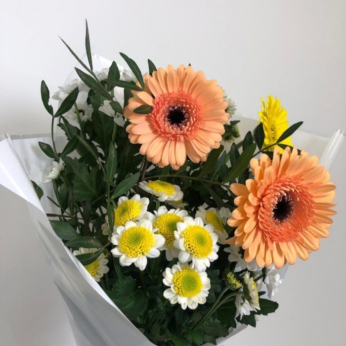 Букет «3 герберы и хризантемы», фото 2